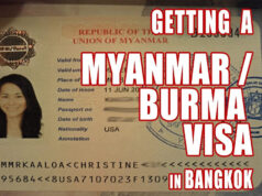 Getting a Visa to Burma from Bangkok Getting Burma Visa