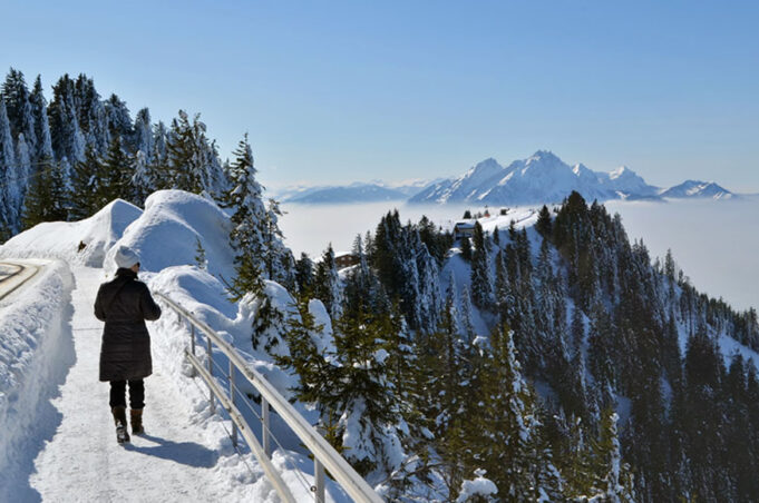 Winter Hiking in Switzerland